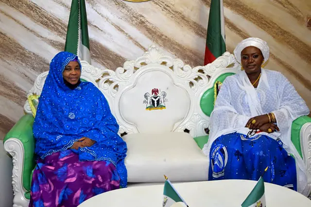 Courtesy visit to wife of the Former Executive Governor of Kano state