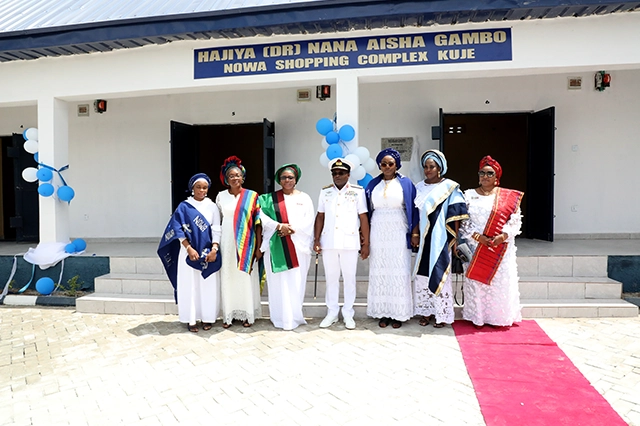 The immediate past CNS, Vice Admiral AZ Gambo, The immediate past President of NOWA, past NAOWA President, past NAFOWA President, past DEPOWA Representative, past POWA President, and NOWA Executive Member
