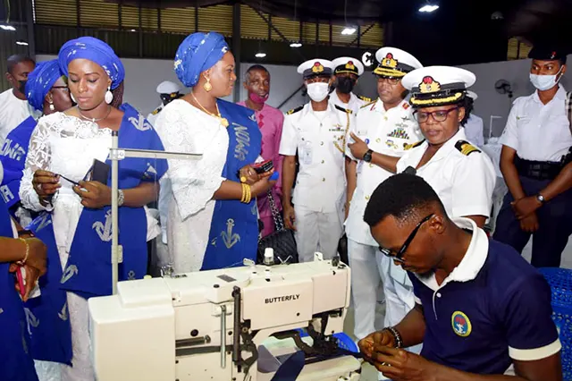 Visit to Nigerian Navy Garment Factory