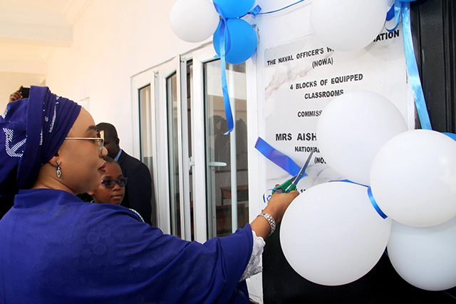 Commissioning of 4 Blocks of NOWA Classrooms