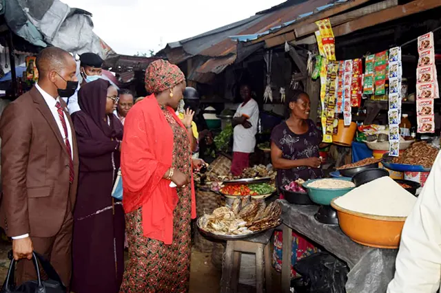 Visit to NOWA Market