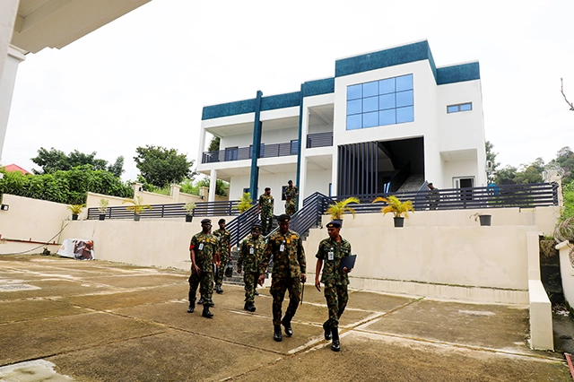 The Chief of the Naval Staff Advance Inspection Team visit to the NOWA National Secretariat and facilities, Abuja